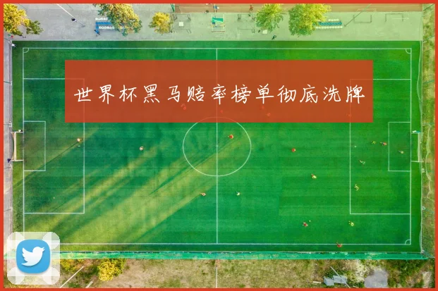 世界杯黑马赔率榜单彻底洗牌