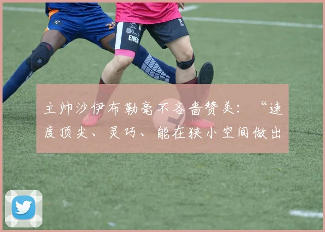 主帅沙伊布勒毫不吝啬赞美：“速度顶尖、灵巧、能在狭小空间做出合理处理